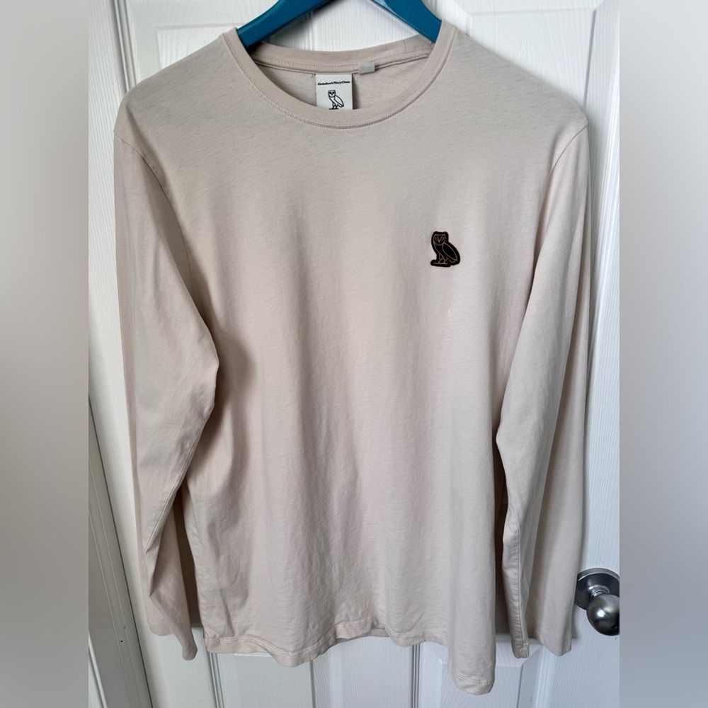 Octobers Very Own Long Sleeve Owl T Shirt Mens Size Medium - Picture 2 of 10